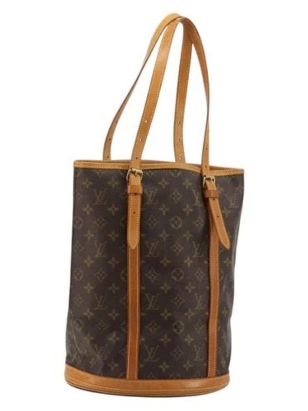 LOUIS VUITTON Monogram Bucket GM Shoulder Bag M42236 LV Auth 179601 - Picture 1 of 16